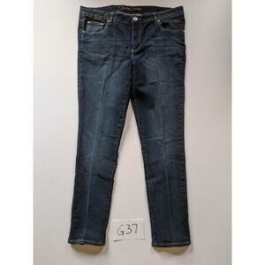 Rosy Loves Blue Jeans Size 16 Skinny Stretch Womens -0820G37